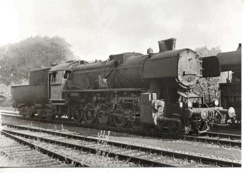 Altes foto dampflokomotive - "altes, foto"-