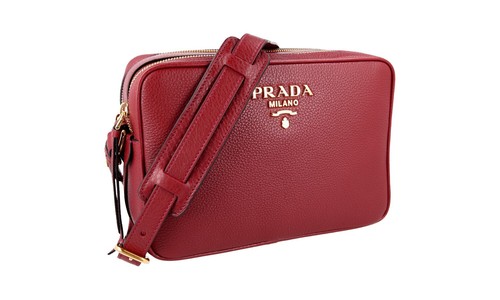 Prada leder schultertasche - prada,