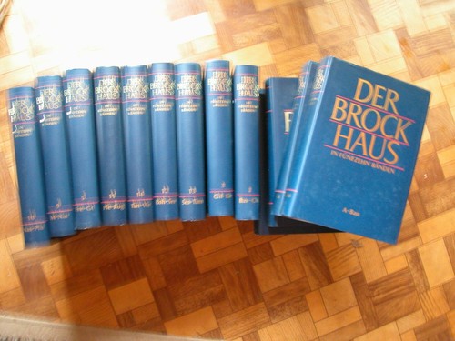Brockhaus bänden - brockhaus,