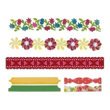 1 Stanzschablone Schnörkel