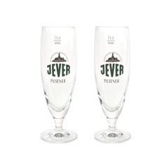 2x Jever Bierglas Tulpe Glas