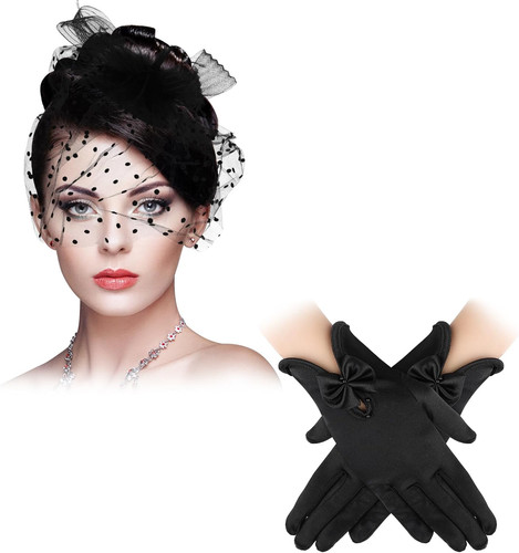 Fascinator hut damen satin - hut,