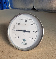 Bimetallthermometer 0–120°C