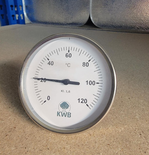 Bimetallthermometer 120 c - bimetallthermometer, 0–120°c
