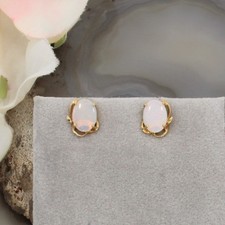 Wert 390 € Opal Ohrringe