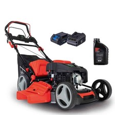 Scheppach Benzin Rasenmäher MS225-53E 6PS mit Antrieb + E-Start 53cm + Öl