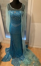 Disney Elsa Cosplay - Kleid + Lace Front Wig - Neu - Japan Anime XL