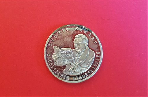 Medaille ludwig erhard - erhard, 2