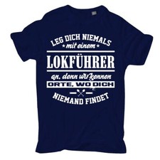 T-Shirt Leg dich niemals mit
