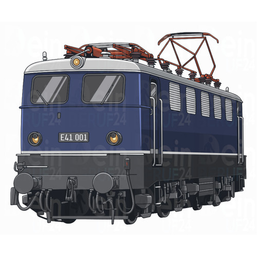 Eisenbahn aufkleber e41 - eisenbahn, "e41"
