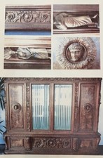 Antikes Herrenzimmer Schrank +