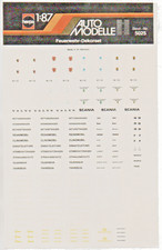 Konvolut  H0  HERPA 5025  Feuerwehr Dekorset Feuerwehrfahrzeuge OVP