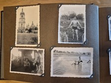 2.WK: Dienstzeitalbum Radfahr-Sicherungs-Regiment 4; mit Schneetarn, 144 + 30 B.