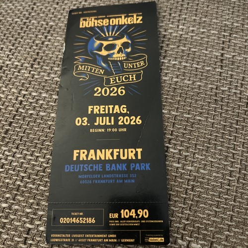 Sammler ticket eintrittskarte - ,