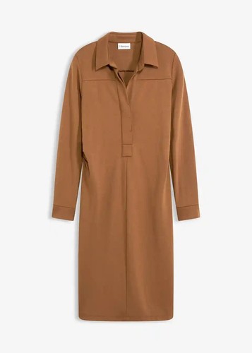 Hemdblusenkleid aus punto - hemdblusenkleid,