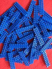 50x Ministeck Einserstreifen Streifen Steine Mosaikstein Farbe 31603 hellblau