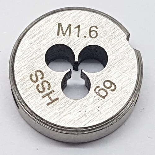 Schneideisen regelgewinde - m1,6,