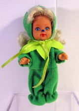 Simba kleine Puppe mit Froschkostüm Fasching / Karneval 12 cm Simba China