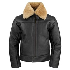 Herren jacke schaffell stuka - herren,
