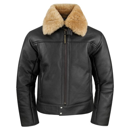 Herren jacke schaffell stuka - jacke,