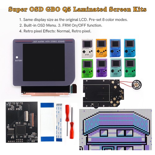 Laminated screen ips - ips, larger