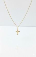 18k massiver gelbgold kruzifix - massiver,
