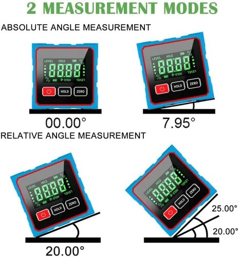 Neigungsmesser mit laser 360 - neigungsmesser,