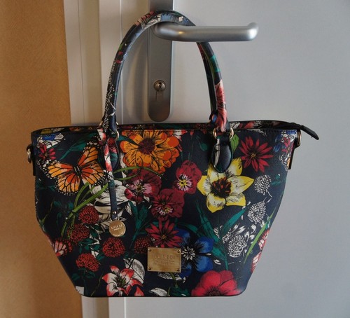 Credi handtasche blumendruck - handtasche,