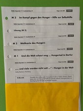 Raabits Hauptschule 7-9 - "...und viele werden nicht satt..."-Hunger in der Welt
