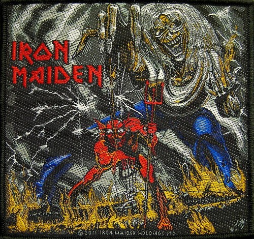 Iron maiden patch - aufnÄher, #
