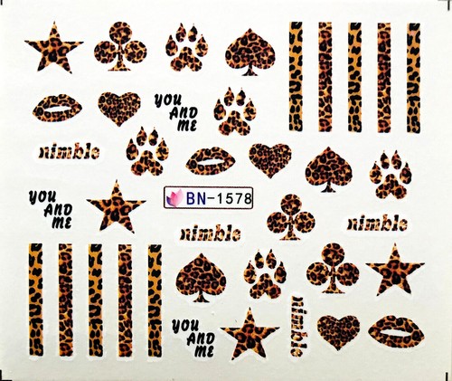Nail art nagel sticker wasser - nagel,