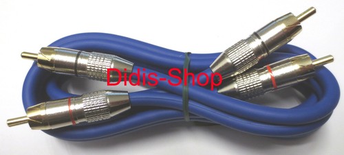 Cinch audio kabel high end - audio, 1m