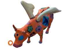 2001er Angelicow -Cowparade  bunte Milchkuh der Künstlerin Liz Lomax Kunstgewerb