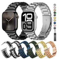 Edelstahl Armband Apple Watch Series 1-6 7 8 9 10 SE ULTRA 38 40 41 42 44 45 49