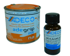 Schlauchbootkleber Adeco 2-Komponenten-Kleber Härter PVC Klebestoff Schlauchboot