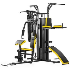 Fitnessstation - Dione HG5 - Multi-Gym Krafstation mit Boxsack - Homegym + 65kg