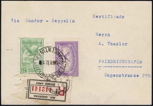 Zeppelin 1932 argentinien - zeppelin, 2