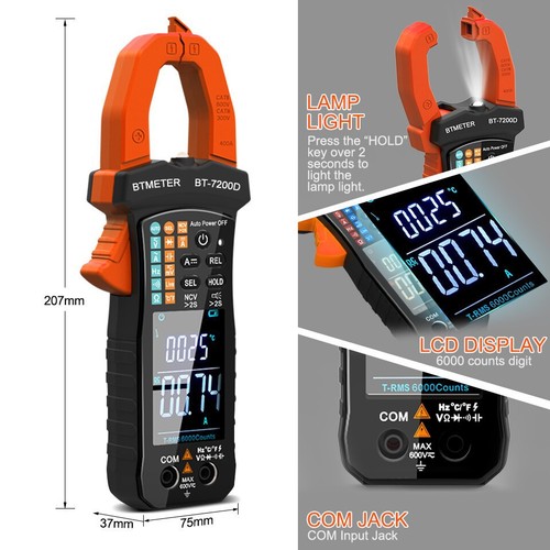 Trms digital zangenmultimeter - digital,