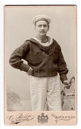 Cdv foto matrose - foto,