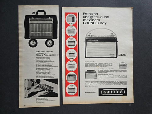 Werbung xxl grundig - 2x,