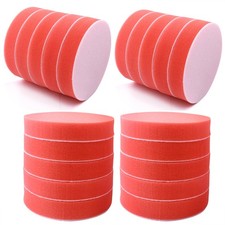 20X 125mm Klett Polierschwamm Schleifschwamm Autolack Polierpad für Polierer DE