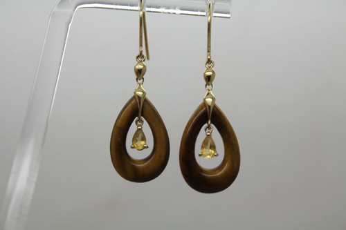 Signiert 14k tigerauge - 14k,