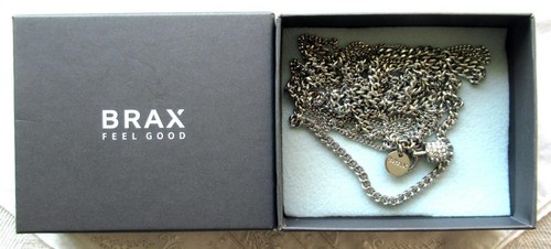Reihiges silbernes collier - silbernes,