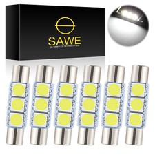 6 x SAWE White LED Sun Visor