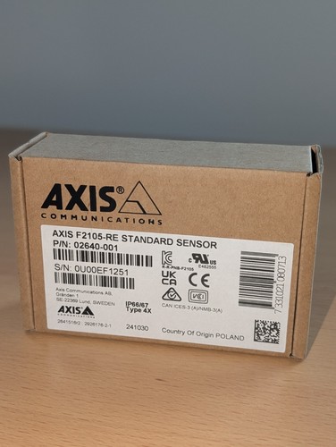 Axis f2105 standard sensor - f2105-re,