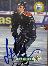 DEL 96/97 Jim Hiller #195 Rosenheim *signiert*