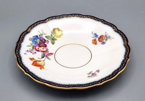 Meissen porzellan untertasse - porzellan,