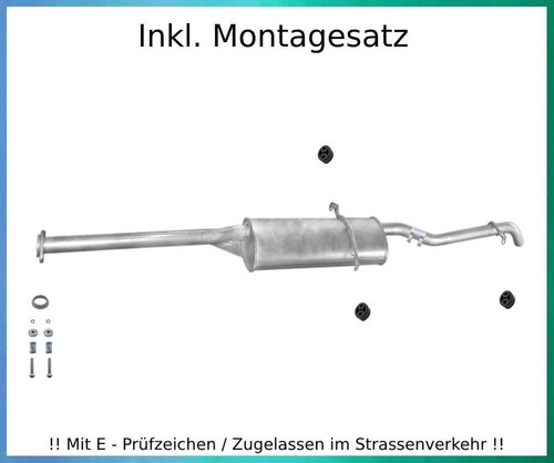 Endschalldämpfer für