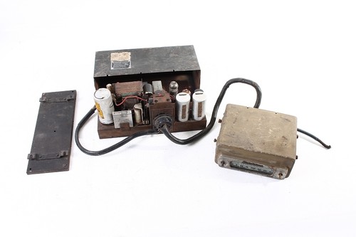 Altes oldtimer autoradio radio - oldtimer,