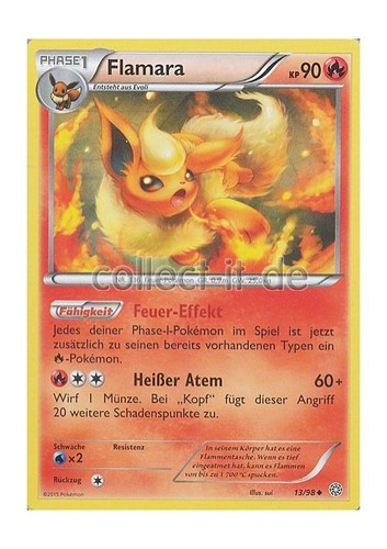 Pokemon flamara xy - 13/98,